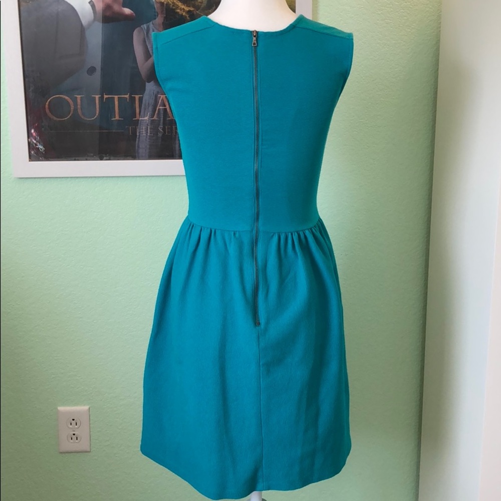 Loft Fit and Flare Sleeveless Dress - Picture 4 of 8